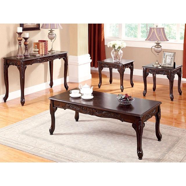 Cheshire Dark Cherry Sofa Table - My Sweet Home Furniture (Queens, NY)