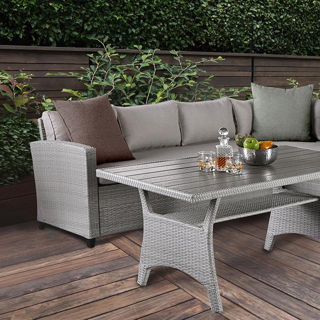 Kimara 3 & 5 Piece. Patio Dining Set - My Sweet Home Furniture (Queens, NY)