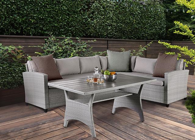 Kimara 3 & 5 Piece. Patio Dining Set - My Sweet Home Furniture (Queens, NY)