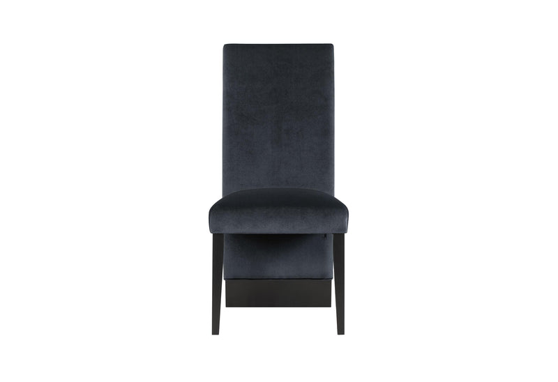 D12 DINING CHAIR BLACK KIT OF 2 - My Sweet Home Furniture (Queens, NY)