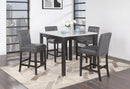 D4052 BAR TABLE AND 4 BAR STOOLS