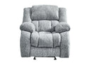 U250 GREY GLIDER RECLINER