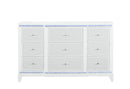 ALINA WHITE DRESSER WITH LED - My Sweet Home Furniture (Queens, NY)