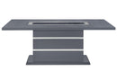 MONACO DARK GREY DINING TABLE