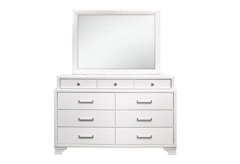 Jordyn White Mirror - My Sweet Home Furniture (Queens, NY)