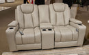 Elevate Edges Glider Reclining Loveseat with Console - My Sweet Home Furniture (Queens, NY)