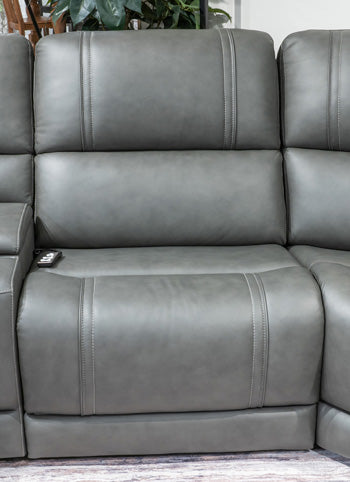 5Z - Pittson Power Reclining Sectional - My Sweet Home Furniture (Queens, NY)