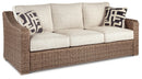 Beachcroft Beachcroft Nuvella Sofa with Coffee and End Table - My Sweet Home Furniture (Queens, NY)