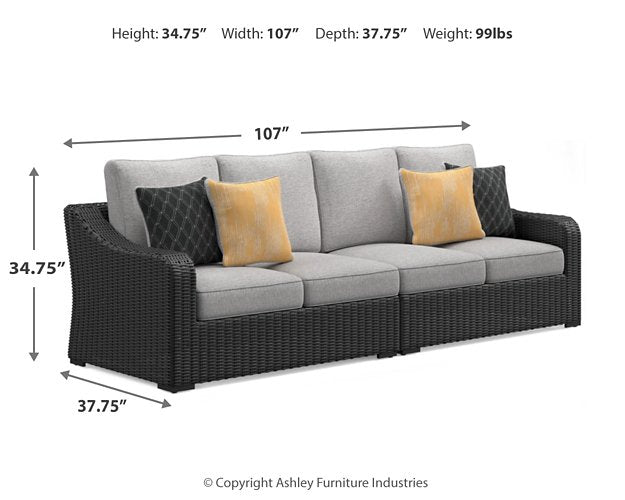 Beachcroft Outdoor Sectional - My Sweet Home Furniture (Queens, NY)