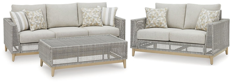 Seton Creek Outdoor Seating Set - My Sweet Home Furniture (Queens, NY)