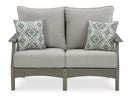 Visola Outdoor Sofa and Loveseat Set - My Sweet Home Furniture (Queens, NY)
