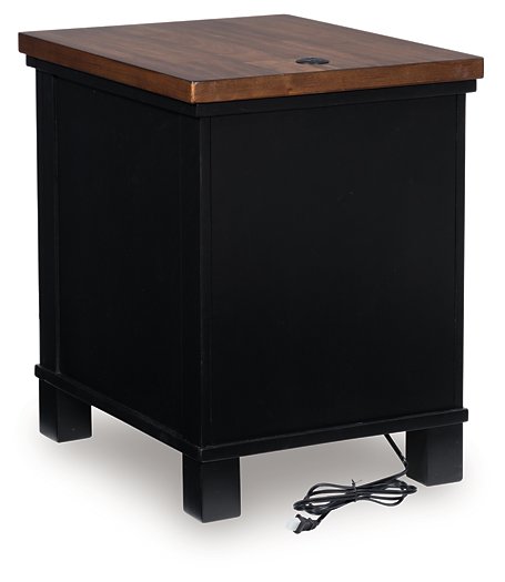 Wildenauer Chairside End Table - My Sweet Home Furniture (Queens, NY)
