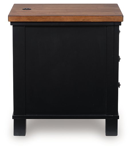 Wildenauer Chairside End Table - My Sweet Home Furniture (Queens, NY)