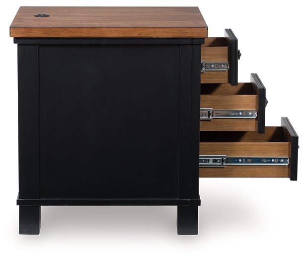 Wildenauer Chairside End Table - My Sweet Home Furniture (Queens, NY)