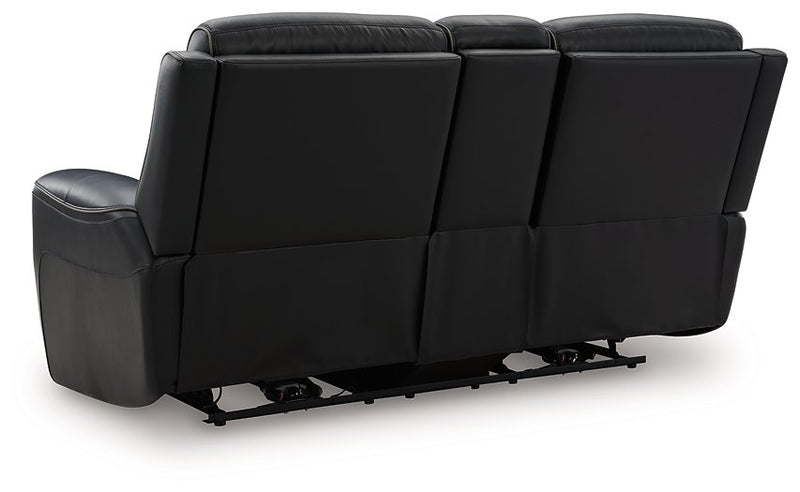 5Z-Relaxation Power Reclining Loveseat with Console - My Sweet Home Furniture (Queens, NY)