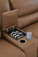 DeepWakes Reclining Sectional with Storage Console - My Sweet Home Furniture (Queens, NY)