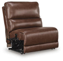 DeepWakes Reclining Sectional with Storage Console - My Sweet Home Furniture (Queens, NY)