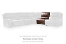 DeepWakes Reclining Sectional with Storage Console - My Sweet Home Furniture (Queens, NY)