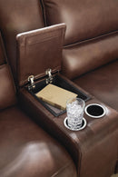 DeepWakes Reclining Sectional with Storage Console - My Sweet Home Furniture (Queens, NY)