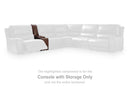 DeepWakes Reclining Sectional with Storage Console - My Sweet Home Furniture (Queens, NY)