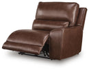 DeepWakes Reclining Sectional with Storage Console - My Sweet Home Furniture (Queens, NY)