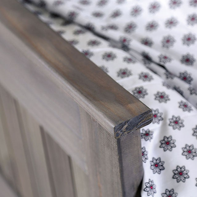 Rockwall Bed Grey & White - My Sweet Home Furniture (Queens, NY)