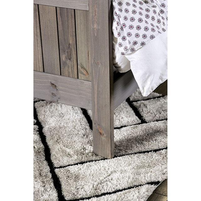 Rockwall Bed Grey & White - My Sweet Home Furniture (Queens, NY)