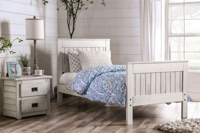 Rockwall Bed Grey & White - My Sweet Home Furniture (Queens, NY)