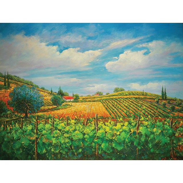 Summer In Napa Printed Canvas Painting - My Sweet Home Furniture (Queens, NY)