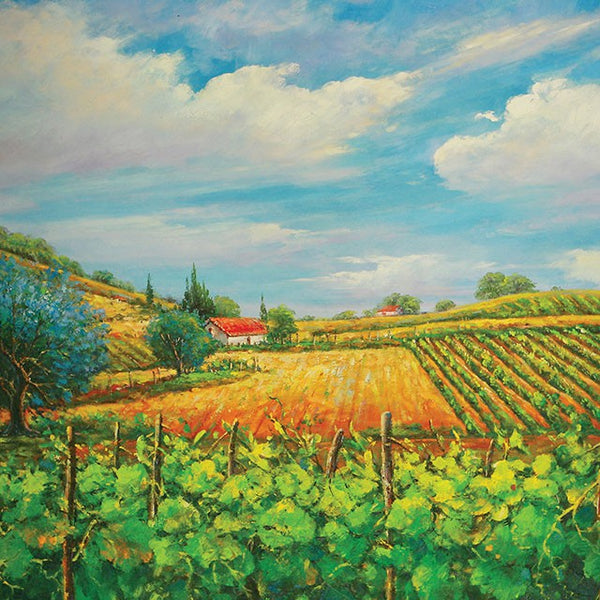 Summer In Napa Printed Canvas Painting - My Sweet Home Furniture (Queens, NY)