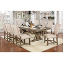 Julia Light Oak/Ivory Side Chair (2/CTN)