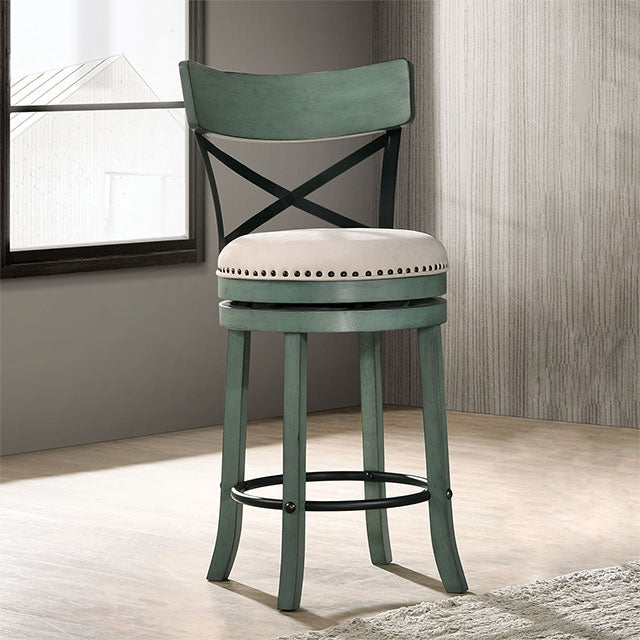 Clarence 24" Swivel Barstool (2/Box) - My Sweet Home Furniture (Queens, NY)