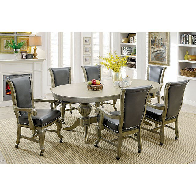 Melina 7 Pc Dining Table Set - My Sweet Home Furniture (Queens, NY)