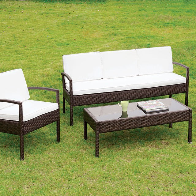 Makenna 4 Pc. Patio Seating Set - My Sweet Home Furniture (Queens, NY)