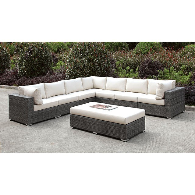 Somani LARGE L-Sectional + BENCH - My Sweet Home Furniture (Queens, NY)