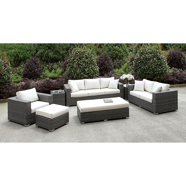 Somani 3 PC SET + 2 End TableS + Ottoman + BENCH - My Sweet Home Furniture (Queens, NY)