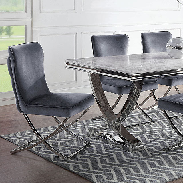 Wadenswil 7 Pc Dining Table Set - My Sweet Home Furniture (Queens, NY)