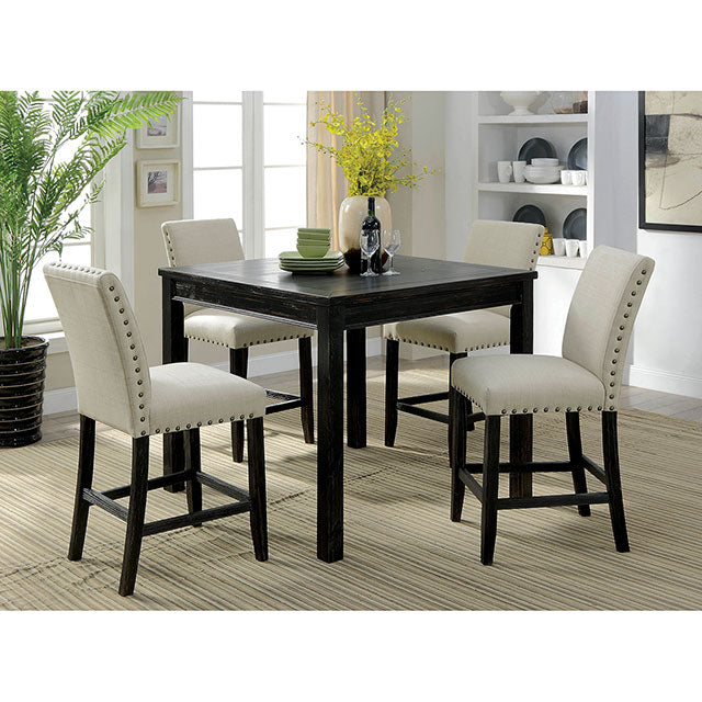 Kristie 5 Pc. Counter Ht. Table Set - My Sweet Home Furniture (Queens, NY)