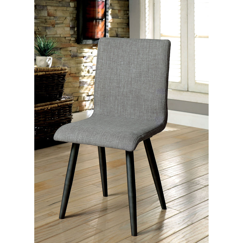 Vilhelm I Gray Side Chair (2/CTN) - My Sweet Home Furniture (Queens, NY)