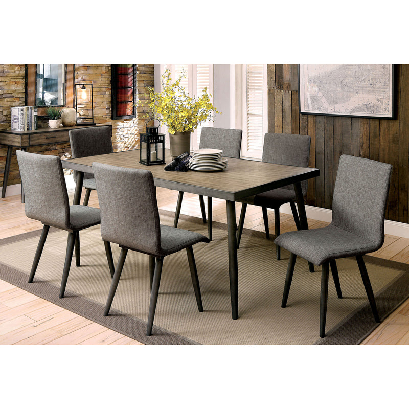 Vilhelm I Gray Side Chair (2/CTN) - My Sweet Home Furniture (Queens, NY)