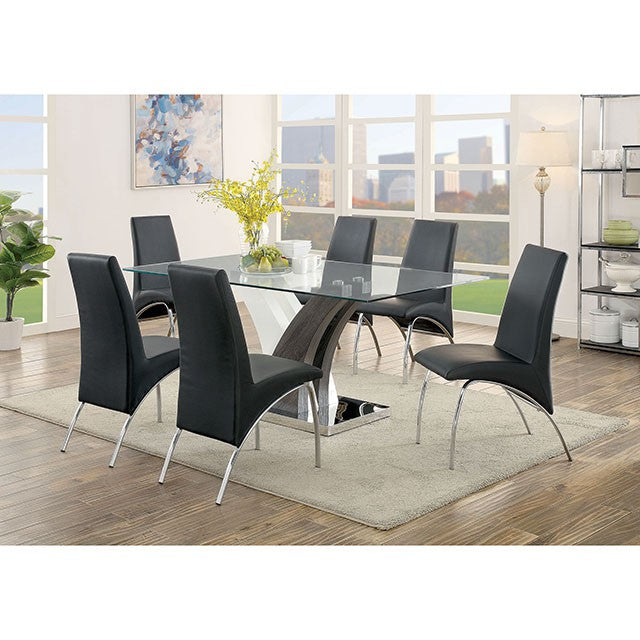 Svana Dining Table Grey - My Sweet Home Furniture (Queens, NY)