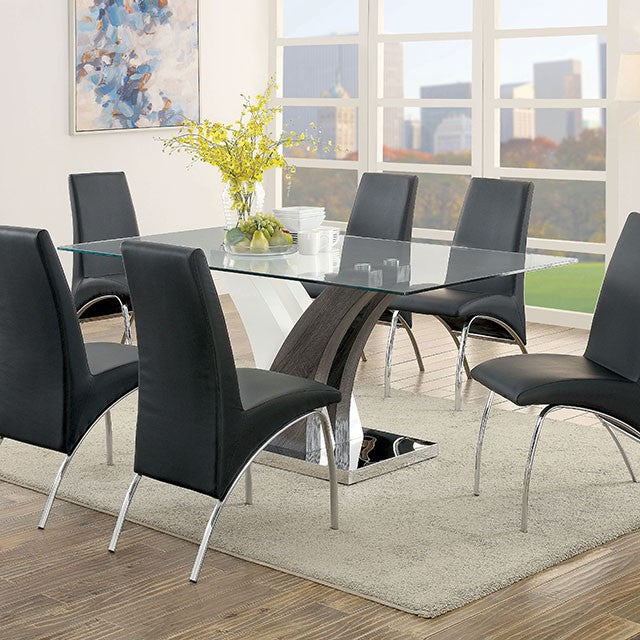 Svana Dining Table Grey - My Sweet Home Furniture (Queens, NY)