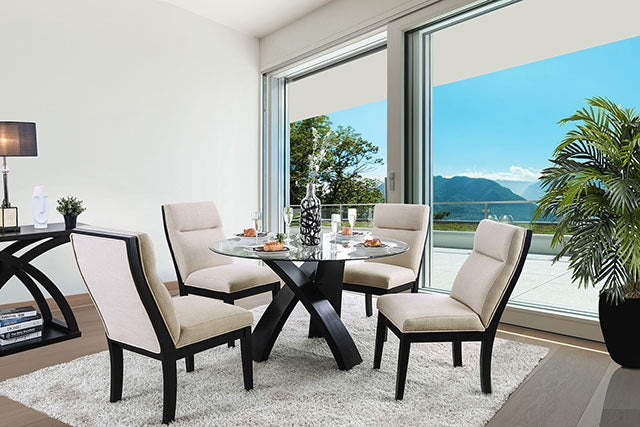 Jasmin 5 Pc Dining Table Set - My Sweet Home Furniture (Queens, NY)