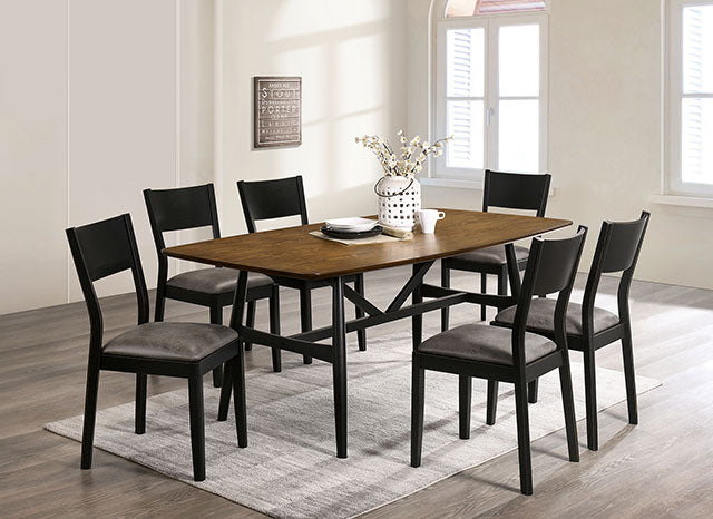 Oberwil 7 Pc Dining Table Set - My Sweet Home Furniture (Queens, NY)