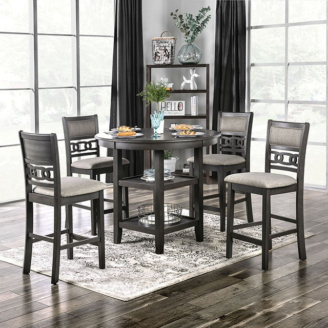 Milly 5 Pc. Counter Ht. Set - My Sweet Home Furniture (Queens, NY)