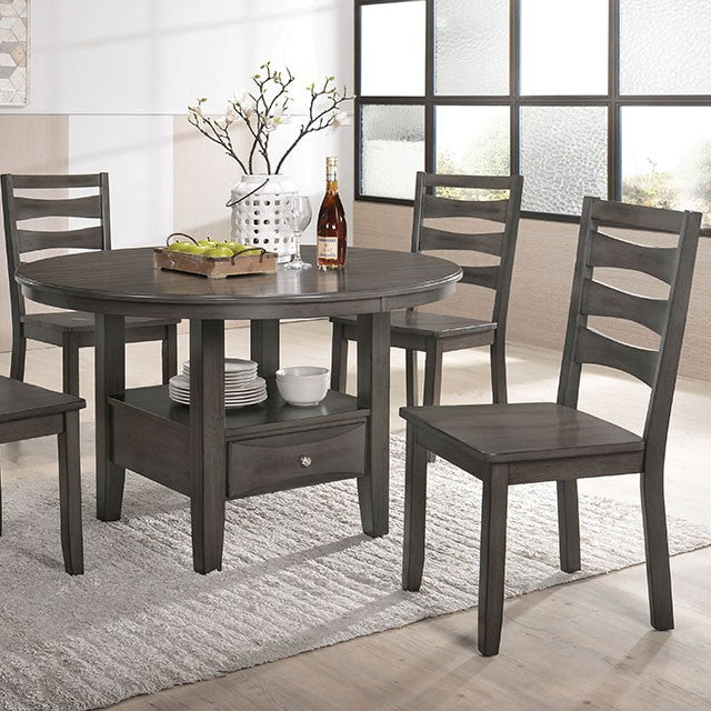 Caprice Dining Table Grey - My Sweet Home Furniture (Queens, NY)