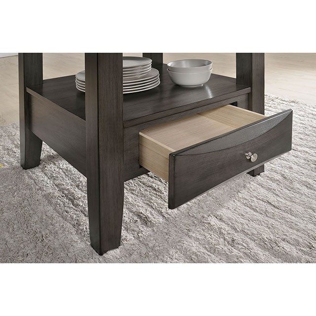 Caprice Dining Table Grey - My Sweet Home Furniture (Queens, NY)