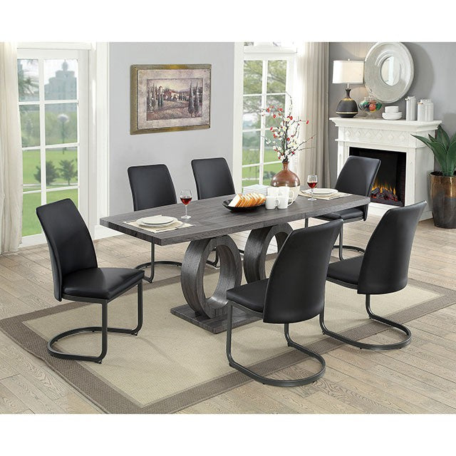 Saskia 7 Pc Dining Table Set - My Sweet Home Furniture (Queens, NY)