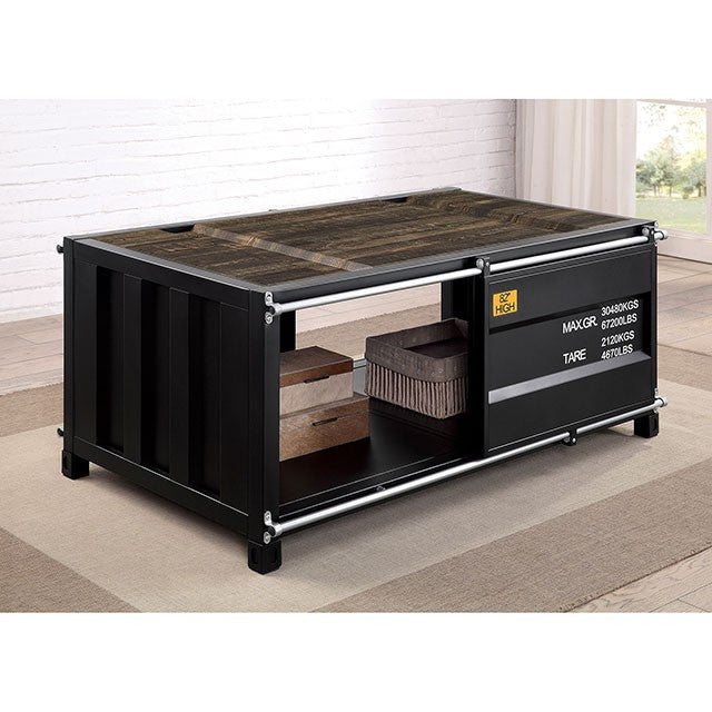 Dicargo Coffee Table Black - My Sweet Home Furniture (Queens, NY)