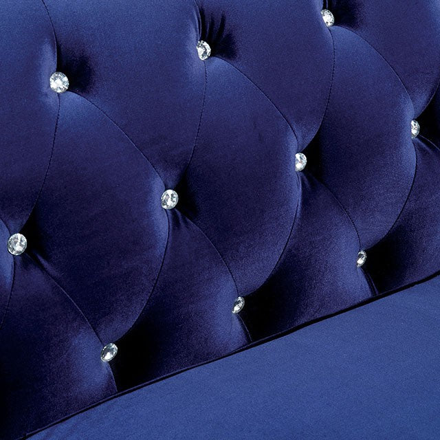 Jolanda Chair Blue & Grey - My Sweet Home Furniture (Queens, NY)